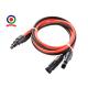 PNTECH Solar DC Extension Cable 10AWG With 30A Male And Female Exceed Connector