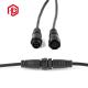 Customized M14 Pvc Material Male Female Ip65 Waterproof 2 Pin Power Led Connector
