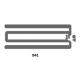 860 - 960MHz Dry / Wet UHF RFID Inlay 0.2-0.8mm Thick With Impinji Monza 4 Chip