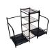 Large Capacity Golf Organizer Rack Feet Adjustable Customized Size And Color
