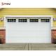 6063 Clear Glass Garage Door With Motor Checkered Anodised Smart Opener Aluminum Springs