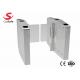 Slim Pedestrian Swing Gate  Intelligent Retractable Entrance Turnstile