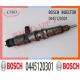 0445120301 For BOSCH Diesel Common Rail Fuel Injector A4730700287 0445120300
