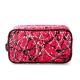 Professional Customized Multi-Functional Double Zipper Canvas Cosmetic Bag