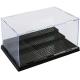 Lockable Clear Figure Display Case 3-Step Lego Mini Character Collectors Can Stack Clear Storage
