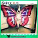 Custom Inflatable Cartoon Characters , Digital Printing Inflatable Butterfly Wing Model