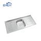 making art stainless steel single bowl kitchen sink with wing technology advanced sink Improve your quality of life