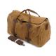 CL-600 Brown Classical Canvas Bag Waxed Canvas and Leather Luggage