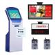 Quality Bank Touch Screen Queuing Management System with LCD Counter Display