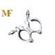 Fixed Swivel Scaffold Coupler For 76mm Scaffold Tube EN74 Forged Dropped Scaffold Clamps