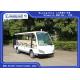 14 Seater Electric Tourist Car With Fencing Cargo Box / Battery 6V * 12PCS