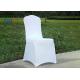 Fire Retardant White Universal Chair Covers Anti Static Soft Touching Insulated