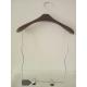 new design  long hanger for coat shirt  dress  suits trousers wooden hanger with clips