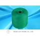Green Polyester Dyed Yarn 50 / 2 ,  Eco - Friendly Polyester Twisted Yarn Good Evenness