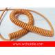 UL Spiral Cable, AWM Style UL21916 16AWG 2C FT2 125°C 300V, TPE / TPE
