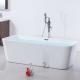 Lightweight Freestanding Acrylic Soaking Tub With 5 Year Warranty