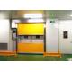 Operating 1.2mm Yellow Speed Roll Up Door Industrial