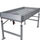 5*18ft Food Grade ABS Greenhouse Rolling Benches Garden 3x3 Flood And Drain Table