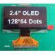 2.4 Inch OLED Display Module with White Color, Wide Viewing Angle and Wide Temperature Range