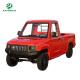China cheap price electric pick up truck 2 seats customized color pick up electric car with 4 wheels