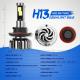 Fan Cooling Led Replacement Headlights 40W / Bulb Hight Luminous Efficacy