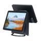 10 Points Capacitive Touchscreen Bar Pos System , Intel J1800 Cash Register Systems