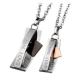 New Fashion Tagor Jewelry 316L Stainless Steel couple Pendant Necklace TYGN260