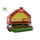 PVC Tarpaulin Orange Tiger Inflatable Jumping Bouncer Castle For Outdoor Amusement