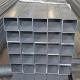 Hot Dip Seamless Galvanized Steel Square Tube BS 6363 3 Inch Zinc Coated