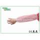 Waterproof Polyethylene Plastic Disposable Oversleeves/Free Size Colorful PE Arm Sleeves