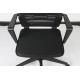 12.2KG Smooth Mesh Swivel Ergonomically Designed Chair Black Nylon Castor