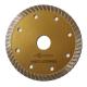 Inner Hole Super Thin Continuous Diamond Saw Blades Turbo Shape 4 inch