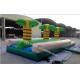 palm tree inflatable water slide , long inflatable water slide for kids