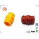 Colourful NBR / Nitrile Rubber Bushing For Automotive Oil Resistance