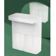 USB Restaurant Hand Soap Dispenser 600ML Polypropylene White Plastic