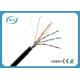 Two Jackets 305m FTP Cat5e Lan Cable With Eight Number Copper Conductors