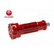 High Efficiency DTH Button Bits For DHD Series , Red Tapered Button Bits
