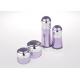 The colour purple silver edge of dazzle color is 132.6 mm Empty Makeup Containers