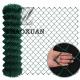 Safety Diamond Chain Link Fence Anti Corrosion 1.8mm 2.0mm Wire Dia.