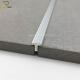 Aluminum 6063 T Shaped Floor Transition Strip Anti Slip For Vinvl Flooring