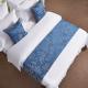 Geometric Pattern Hotel Bed Runner Bed Clothes Bed Linen Cushion For Adult