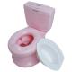 Pink Eco friendly PP Baby Potty Toilet with Custom Logo Print Pattern Training Function