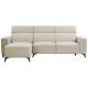 Durable Breathable L Shaped Fabric Couch , Antiwear Contemporary Fabric Corner Sofas