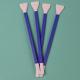 Individual Wrapped Blue Stick Double Ended Camera Cleaning Swab Microfiber Sensor Swab APS-C