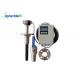 Precision Insertion Electromagnetic Flowmeter / Liquid Flow Meter Easy To Install