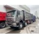20cbm Bucket Dimension Front Lifting Style HOWO 8X4 Heavy Duty Tipper Truck for Dumping