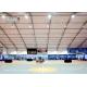 40m X 80m X 6m Black PVC Aluminum Clearspan Structure Basketball Hall