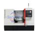 Multi Spindle Slant Bed CNC Lathe Machine 2 Axis 500mm 8 Tool Station Turret