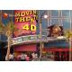 Large Screen Fog Smell Fire 4-D Movie Theater Simulation For Theme Park