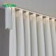 Modern Aluminum Motorized Curtain Track Dimmable Led  Light Strip Track For Hotel